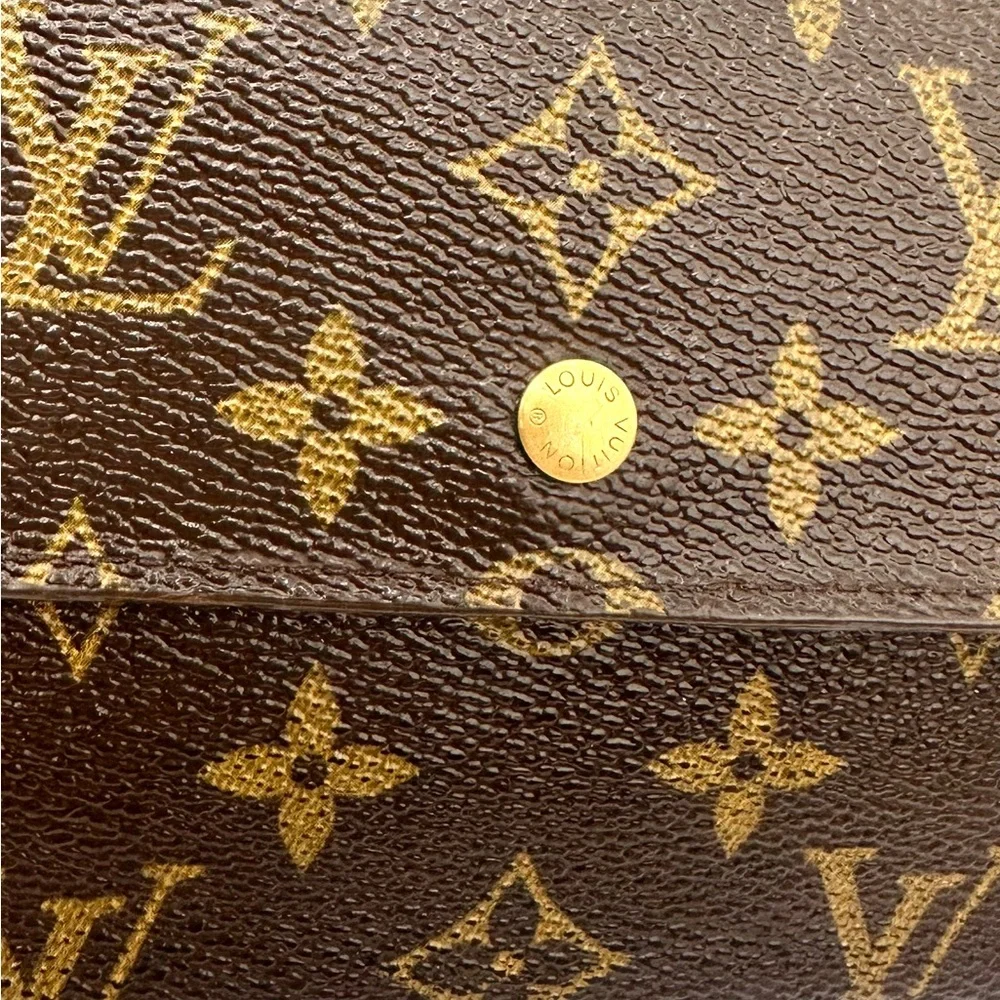 Louis Vuitton Monogram International Wallet authentic good condition TH0995 - Picture 14 of 15